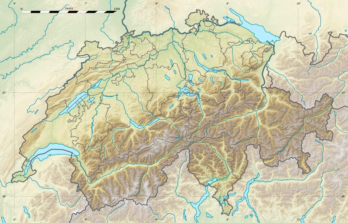 kaart šveits leevendust