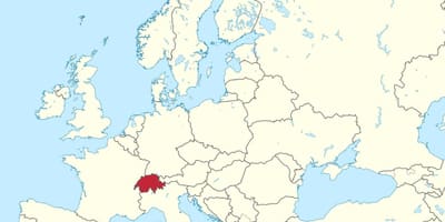 Maailma kaart šveitsi esile