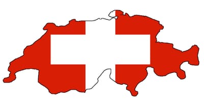 Kaart šveitsi lipp