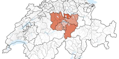 Kaart kesk-šveits 